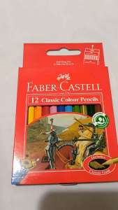 Pensil warna Faber Castell 12 classic