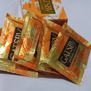 TISU GATSBY FLORAL WOODY ( isi 5 sachet )