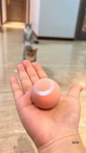 SG Seller Indoor Playing Automatic Rolling Ball Electric Cat Ball Toy Multi-Color for Cats Self-moving Toy Cat Toy