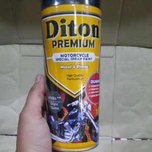 Pilok Pilox Pylox Cat Semprot Diton Premium Grigio Titanio Abu Tua Gelap V9486 9486 400cc