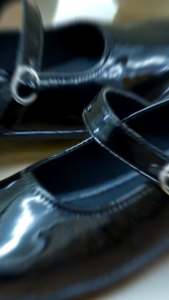 Sepatu Fantofel wanita sepatu paskibra sepatu perawat wanita bahan sintetis size 37-40