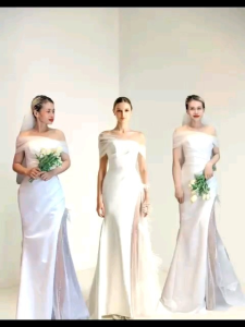 Váy suông vai lưới xẻ đùi phòng cách Châu Âu