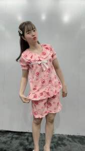 Quần áo nữ mặc nhà Đồ bộ nư bộ đùi hè mát set đùi dễ thương cho ngày hè tươi mát