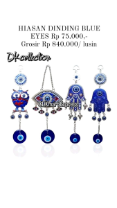 Hiasan Dinding Blue Eyes & Souvenir Turki: Pajangan & Merchandise Istambul