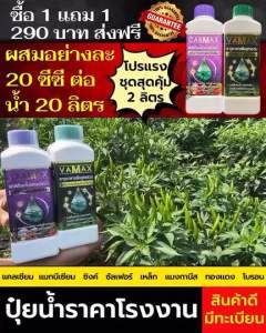 CABMAX แคลเซียมโบรอน สูตรเข้มข้น ธาตุอาหารพืช ติดดกผลไม่แตก 1 ลิตร