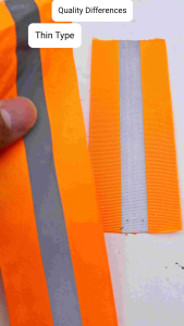 (Roll) Safety Tape 2inch Fabric Safety Reflective Tape / Reflector / Tape Pantulan