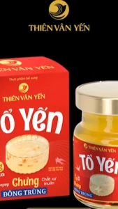 Sét yến chưng đông trùng hạ thảo hộp 6 lọ Thiên Vân Yến