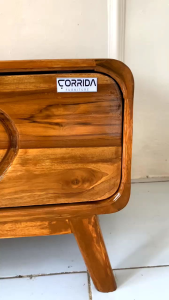 CORRIDA FURNITURE RAK TV KAYU JATI