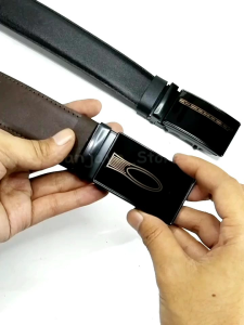 BERGARANSI Sabuk Pria/Ikat Pinggang Pria 100% Kulit Garut Model Rel