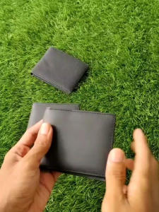 Dompet kulit pria murah polos hitam