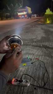 Lampu biled MATRIX X1 model bulat RING BULAT 45 inch cahaya biled asli