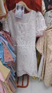 RT รวมแบบ เดรสออกงานคลุมเข่า ผ้าแฟชั่น อก 40-46“ สพ.54” ยาว 44” หน้าผ้า 50“ ต้นแขน20” งานไซส์ใหญ่ OVERSIZE