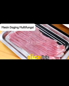 Mesin Pemotong Pengiris Daging Elektrik Komersial (Sliced Shredding Diced Grinder)