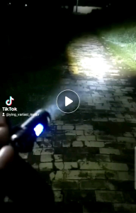 LAMPU LED DEPAN H6 LASER 2 WARNA PLUS SENJA BIRU MOTOR MATIC & BEBEK