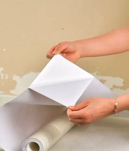 Stiker Wallpaper Marble Glossy Bertekstur Kayu Tebal Lantai Meja Kompor Lemari Sudah Ada Lem Lebar122Cm Bertekstur Kayu High Kualitas Daya Rekat Kuat Tidak Membekas Lem Aman Nempel di Dekorasi Bagian Rumah Setiap Posisi ingin Instalasi