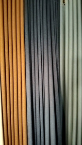 Gorden Blackout Serat Safron Doff gorden jendela dan pintu 6 gelombang