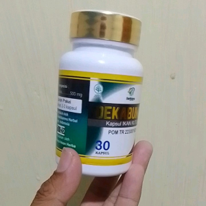 DEKABUMIN KAPSUL IKAN GABUS / IKAN KUTUK ISI 30 KAPSUL