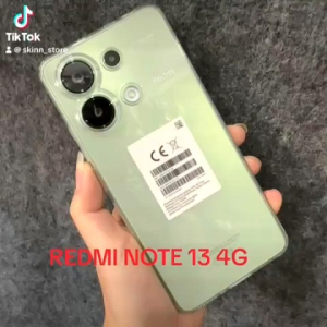 [ Ảnh thật ] Case ốp lưng Xiaomi redmi Note 13 4G dẻo siêu trong suốt viền nhám chống trượt có chắn bụi bảo vệ camera