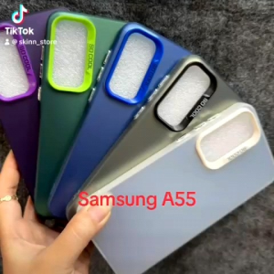 [ Ảnh thật ] Case ốp lưng Samsung A55 viền dẻo lưng cứng nhám mờ chống vân tay