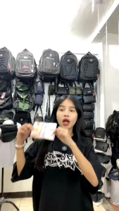 Tas SlingBag Pria Wanita PEGE Grayson Model Casual Slempang Jaring Warna Hitam untuk Aktivitas Harian - PG 9107