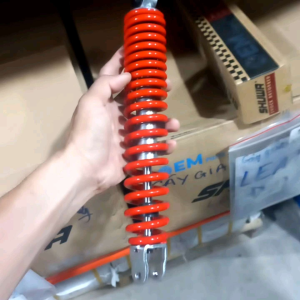 phuộc sau showa Ab 125 lò xo màu đỏ 2007 - 2019( Bảo hành 12 tháng