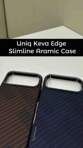 UNIQ Keva Edge iPhone 17 Pro Max Case / iPhone 17 Pro Case 100% Authentic Aramid Fiber MagClick Charging Phone Case