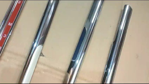 list kaca samping Grand all new Yaris 2014 2015 2016 2017 Chrome
