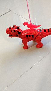 mainan robot dinosaurus bisa jalan / suara musik
