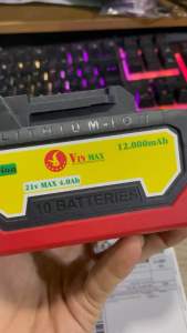 Pin 10 Cell Dòng Điện 21v Chân Pin Makita Thông Dụng | Pin đóng yên tâm về chất lượng ạ