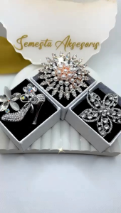 Bros Peniti Hijab Bros Hijab Premium isi 3pcs