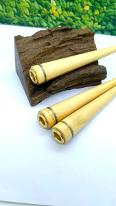 Once pipa padutan kayu Cendana wangi model lancip 9cm C209