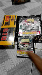 Bộ sên nhông dĩa ( chính hãng)DID MẶT TRỜIDÙNG XE FUTURE 110wave Thái wave anpha wave ZX wave TQ DREAM SUPER DREAM ĐỜI ĐẦU anh em mua hàng nên coi video shop trước khi đặt hàng LH zalô 0903 761336.