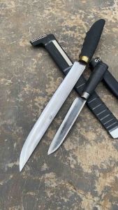 Set pisau sembelih dan pisau seset asli baja supertajam