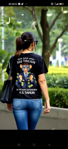 KAOS BERI SAYA UANG 300 TRILYUN / BAJU KATA ATASAN PRIA & WANITA DEWASA VIRAL // T-SHIR DTF PRINTING