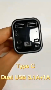 Charger Mobil Dua Lubang G38 Car Bluetooth Mp3 Player/Charger Mobil