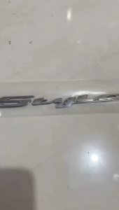 EMBLEM STYLO LOGO UNTUK HONDA STYLO 160 WARNA SILVER ORIGINAL