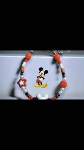 [BUY 2 GET HADIAH] MICKEY BLUE Gelang 13cm Disney/ Netcute / Gelang Anak / Gelang Manik / Aksesoris