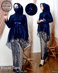 Set Kebaya Modern Aurora Pita Kebaya Wisuda Remaja Dewasa Baju Kondangan Setelan Kebaya Brokat