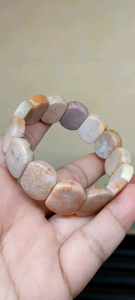 New Natural Coral Jade Soft BangleSmooth and High Quality Bracelet Best for Gift to your Momsfriendsrelatives and Lovers. Random Color