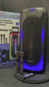 Speaker Bluetooth Soundbest Platinum 10 Inch Original