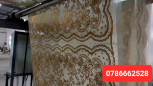 [152x230cm] KHĂN BÀN nhũ vàng họa tiết dập nổi sang trọng chống thấm chống bám bẩn hình chữ nhật và oval