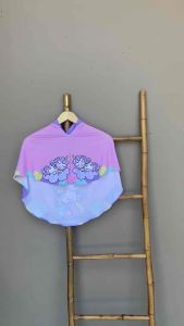 KERUDUNG ANAK INSTANT / HIJAB INSTANT ANAK PRINTING MOTIF LENGKAP