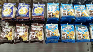 ซีเรียลอาหารเช้า 4 รสชาติ เซต 4 ถุง 120 บาท