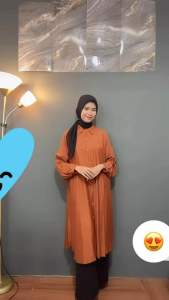SALMA TUNIK - TUNIK RAYON - NEW MODEL - FREE TALI - PAKAIAN WANITA - BISA COD