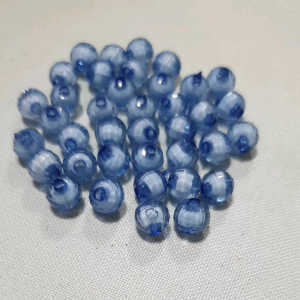 ลูกปัด ทับทิม 6 มิล (13 กรัม) ลูกปัดทับทิม ทับทิมกรอบ เม็ดทับทิม ลูกปัดมีรู   (ประมาณ 100 ++ เม็ด)