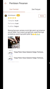 Tutup Panci Kaca/Wajan/Teflon/Workpan/Frypan/Dandang Ukuran 16 18 20 22 24 26 28 30 CM + Knop