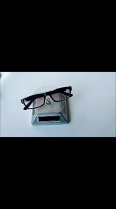 Kacamata Baca Pria Super Fokus & Lensa Hitam: Free Kotak & Kain Lap