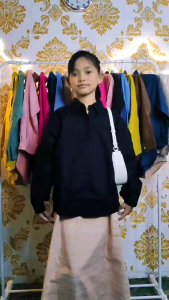 Kemeja Hana Anak Perempuan: Blouse Anak Wanita Umur 7-12 Tahun