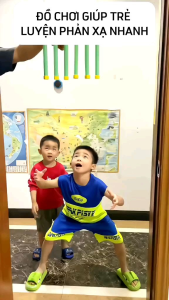 Đồ Chơi Bắt Gậy Tập Luyện Cài Đặt Tay Mắt Cho Trẻ Em