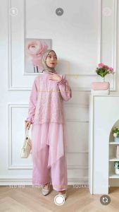 RAMEENA /EARTHA ONE SET WANITA BROKAT / ONE SET KONDANGAN